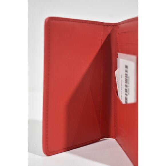 Louis Vuitton Damier Spray White Red Blue Virgil Pocket Organizer Card Wallet - Picture 11 of 11